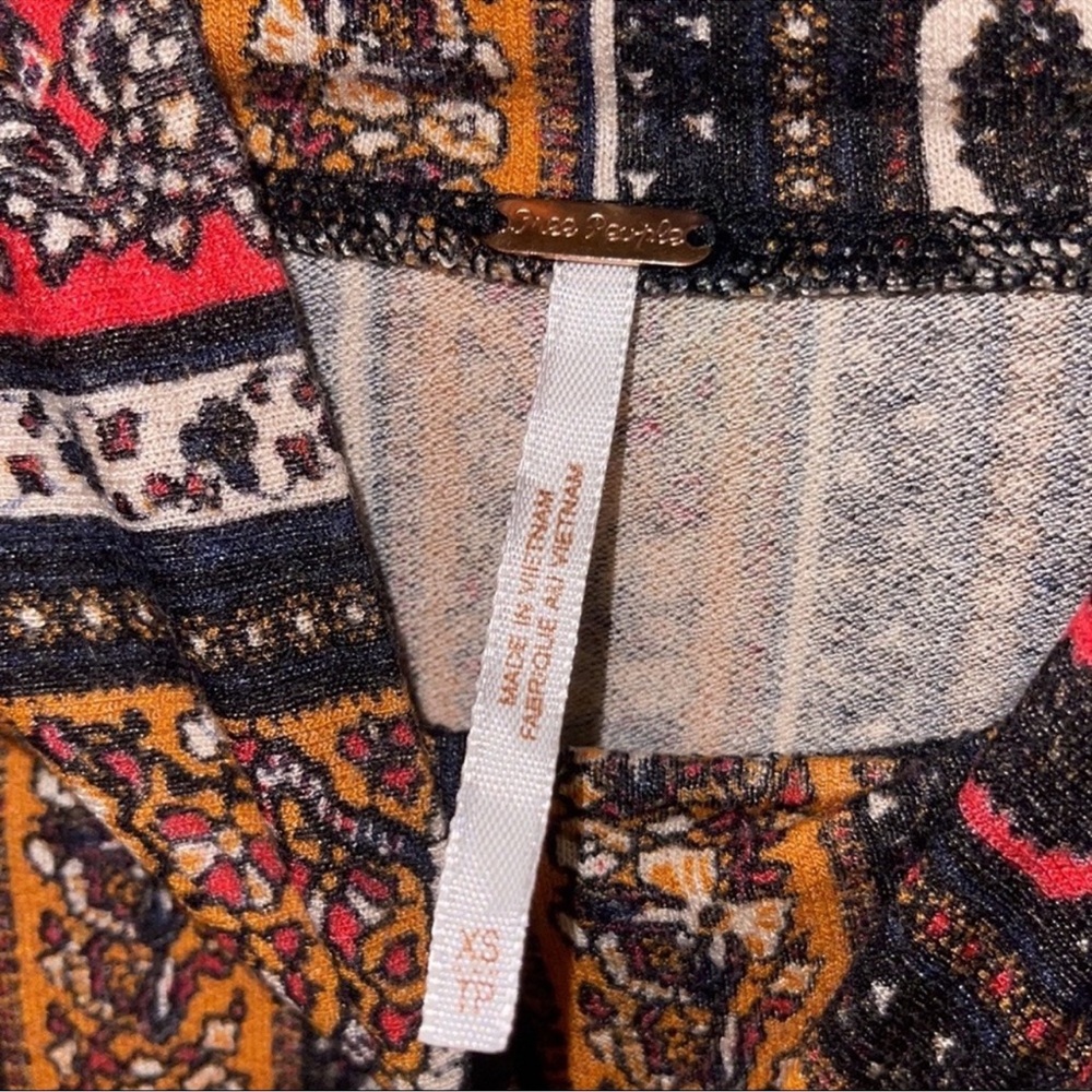 Free People Donatella Retro Turtleneck Size XS - Picture 14 of 14